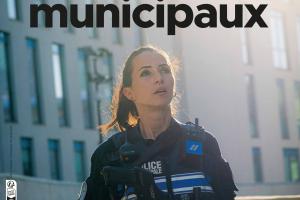 Affiche pour la campagne de recrutement de la Police municipale 2023