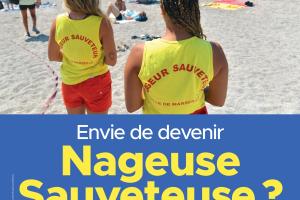 Affiche Nageuse Sauveteuse