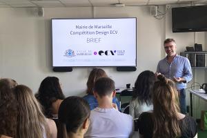 Les étudiants de l'ECV