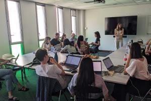 Les étudiants de l'ECV