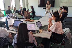 Les étudiants de l'ECV