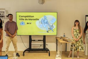 Les étudiants de l'ECV