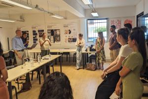 Les étudiants de l'ECV